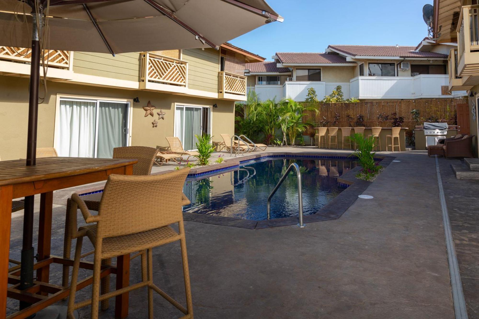 Orchid Suite, 1 Bedroom, Sleeps 4, Pool & Bbq, Pre-Renovation Summer Sale Kihei Exterior photo